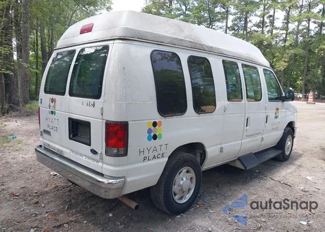 2008 Ford E-250 Commercial/Recreational из США, поврежденный, VIN 1FDNE24W28DB55201